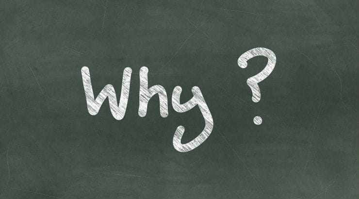 why written on chalkboard