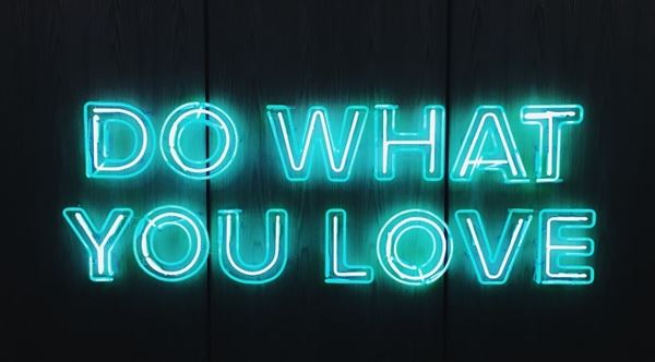 Do What You Love sign